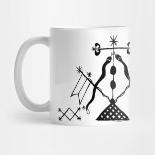 Damballah Wedo Voodoo Veve Mug